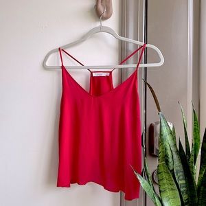 Lush Women’s Red Flowy Blouse